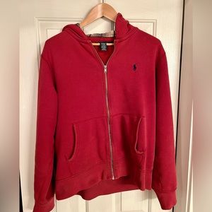 Vintage Polo Ralph Lauren zip up hoodie size Large